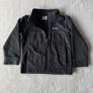 Columbia fleece zip-up jacket, 3T. Very gently worn.